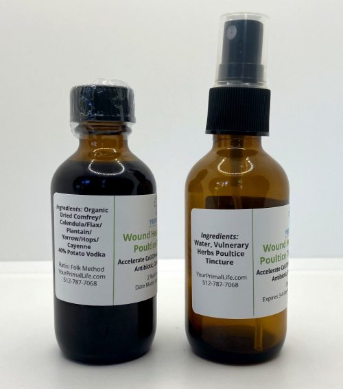Wound Healing Herbs Poultice Tincture - Image 2
