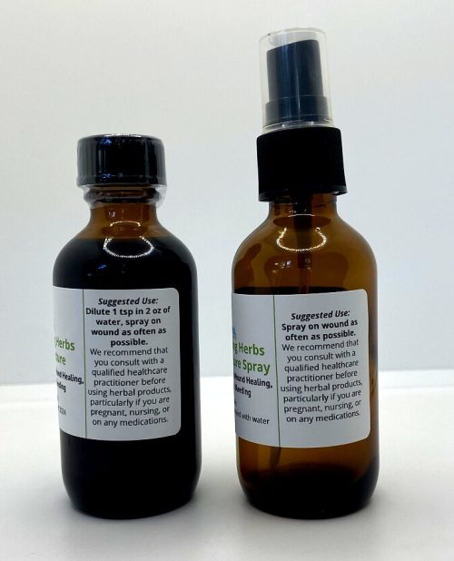 Wound Healing Herbs Poultice Tincture - Image 3